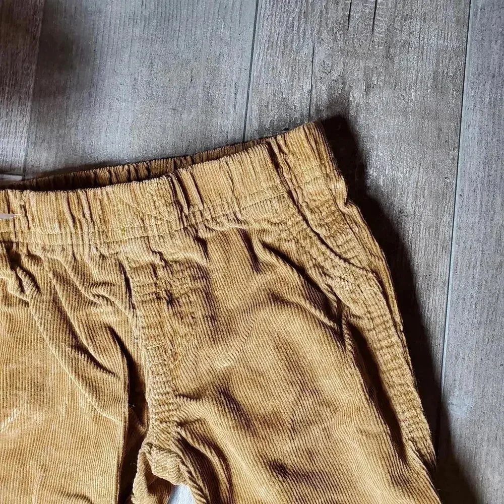 Carter's Size 12m Tan Corduroy Boys Pants NWOT